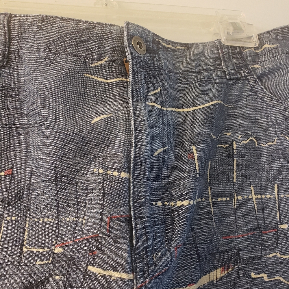 Liz Claiborne skirt with nautical theme size 16 - Picture 6 of 12